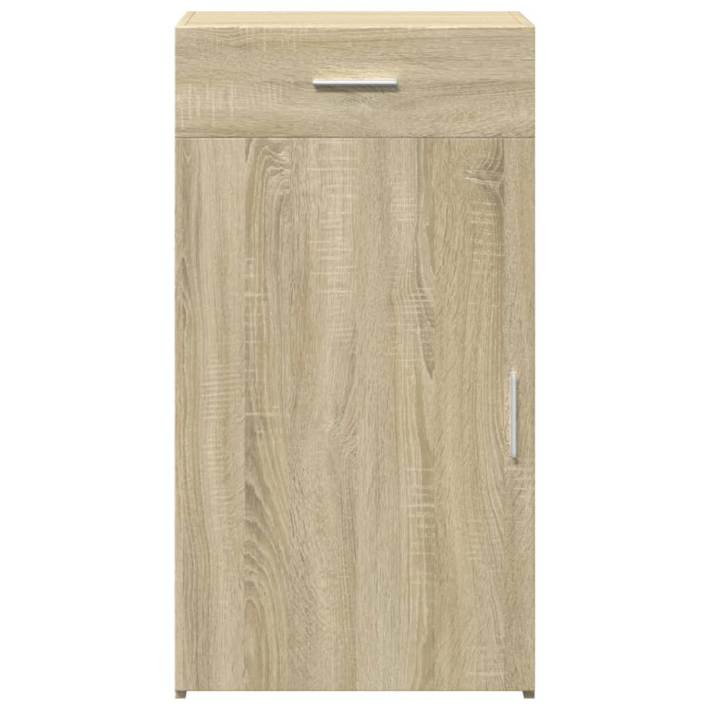 Sideboard 50X42.5X93 Cm Engineered Wood Artisan Oak Black Oak Sonoma Oak White 5