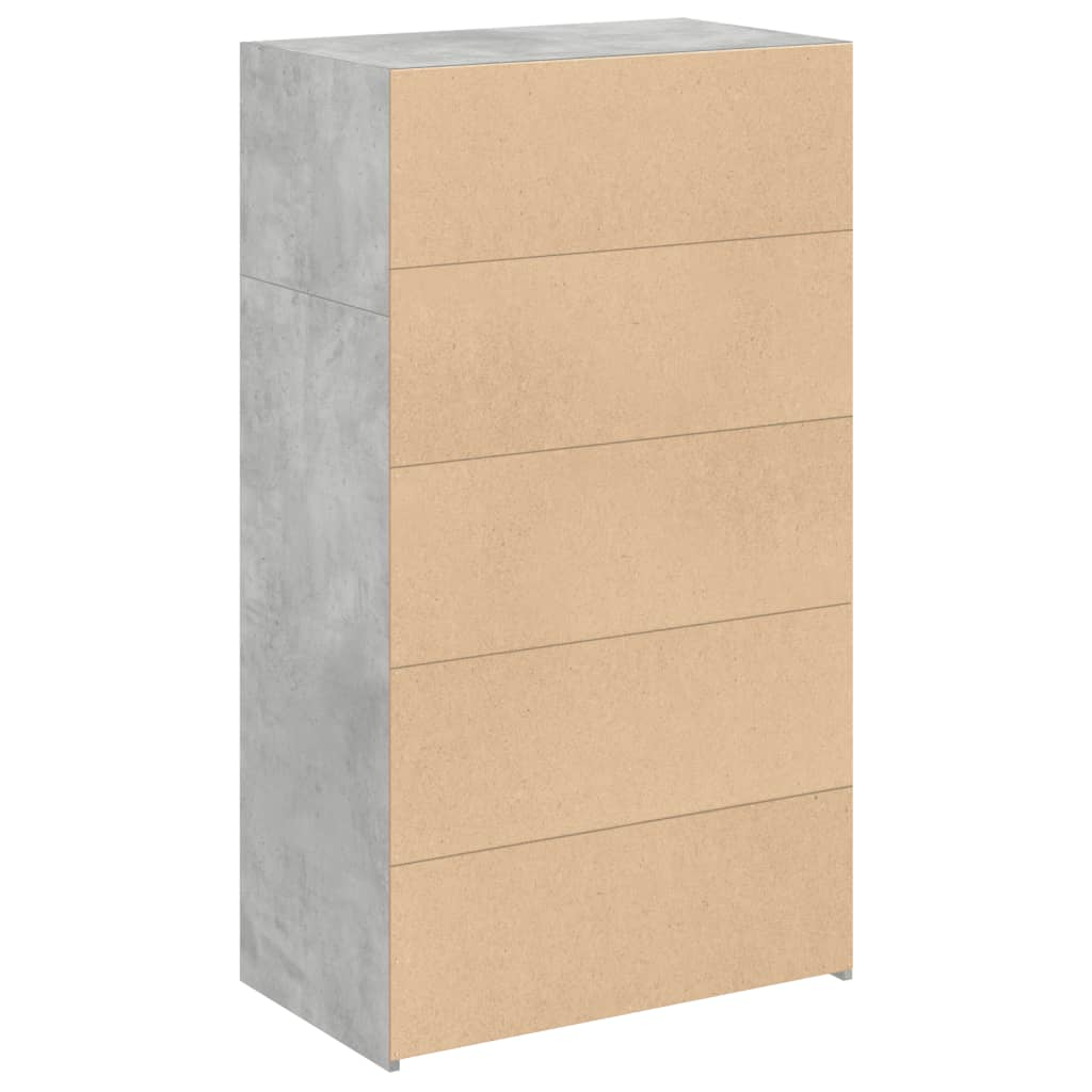 Highboard 70X41X124 Cm Engineered Wood