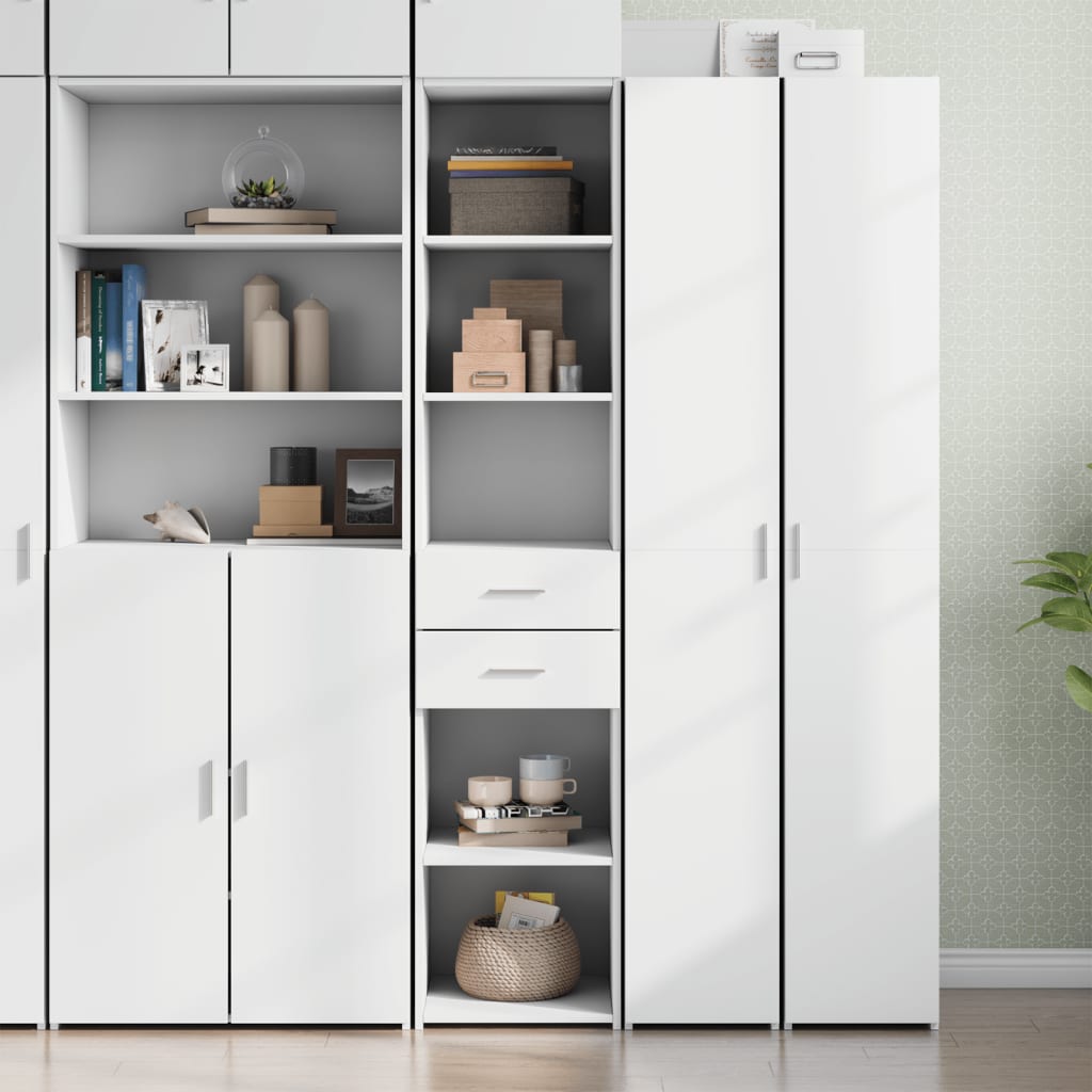 Bookcase With Drawer 30 X 42.4 X 185.2 Cm