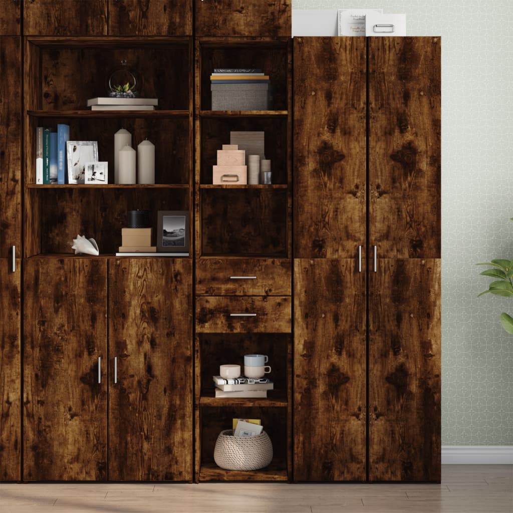 Bookcase With Drawer 30 X 42.4 X 185.2 Cm