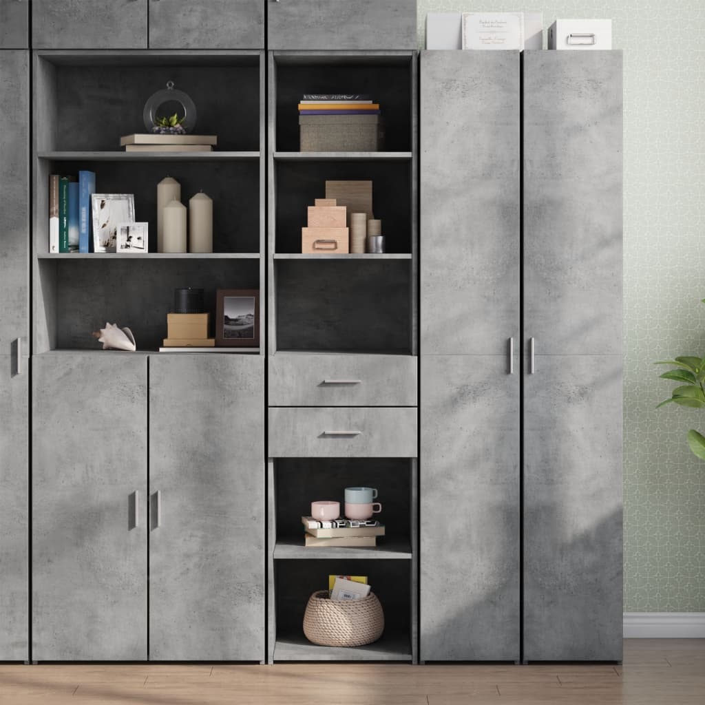 Bookcase With Drawer 30 X 42.4 X 185.2 Cm