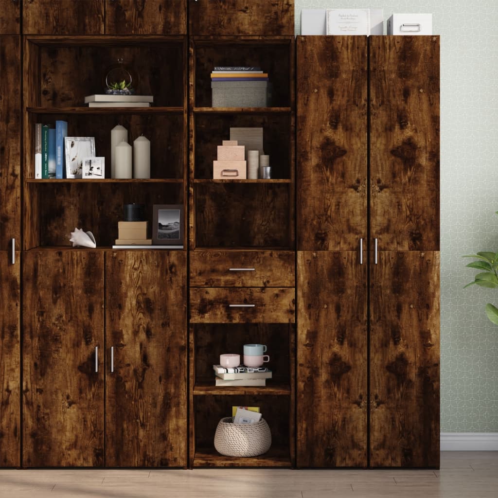 Bookcase With Drawer 30 X 42.4 X 185.2 Cm