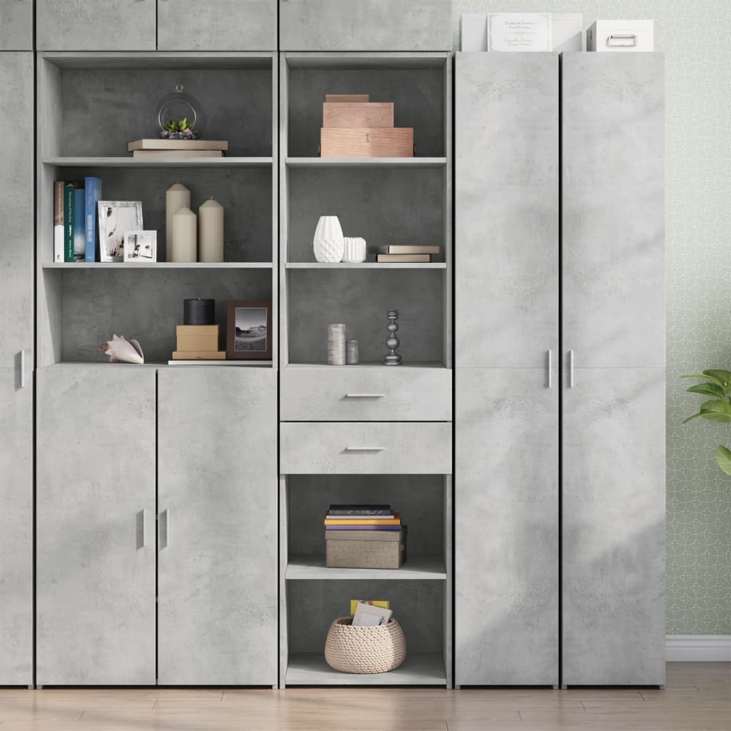 Bookcase With Drawer 30 X 42.4 X 185.2 Cm
