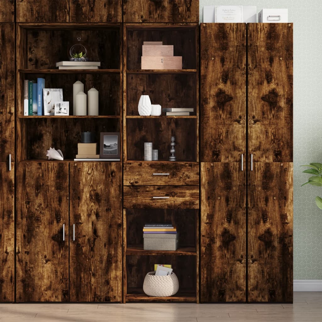 Bookcase With Drawer 30 X 42.4 X 185.2 Cm