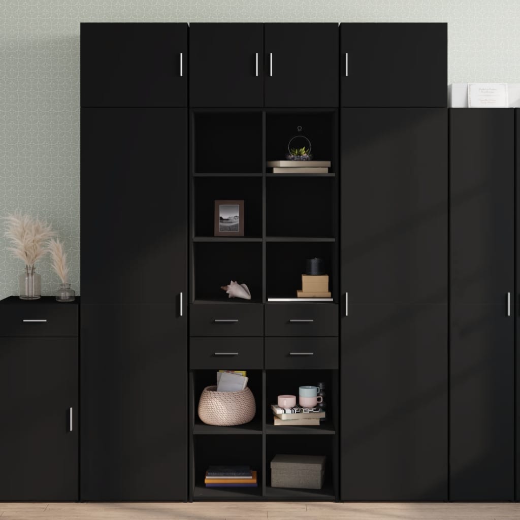 Bookcase With Drawer 30 X 42.4 X 185.2 Cm