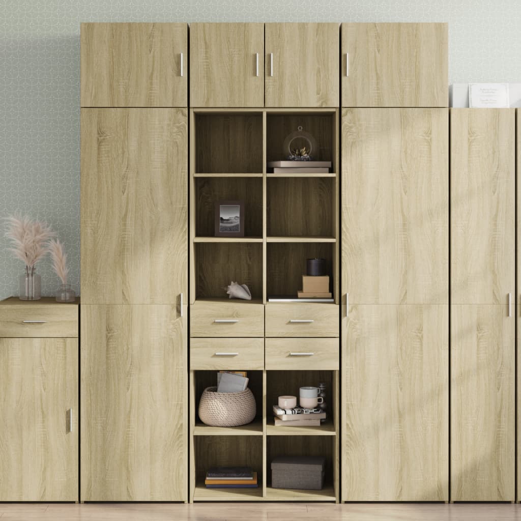 Bookcase With Drawer 30 X 42.4 X 185.2 Cm