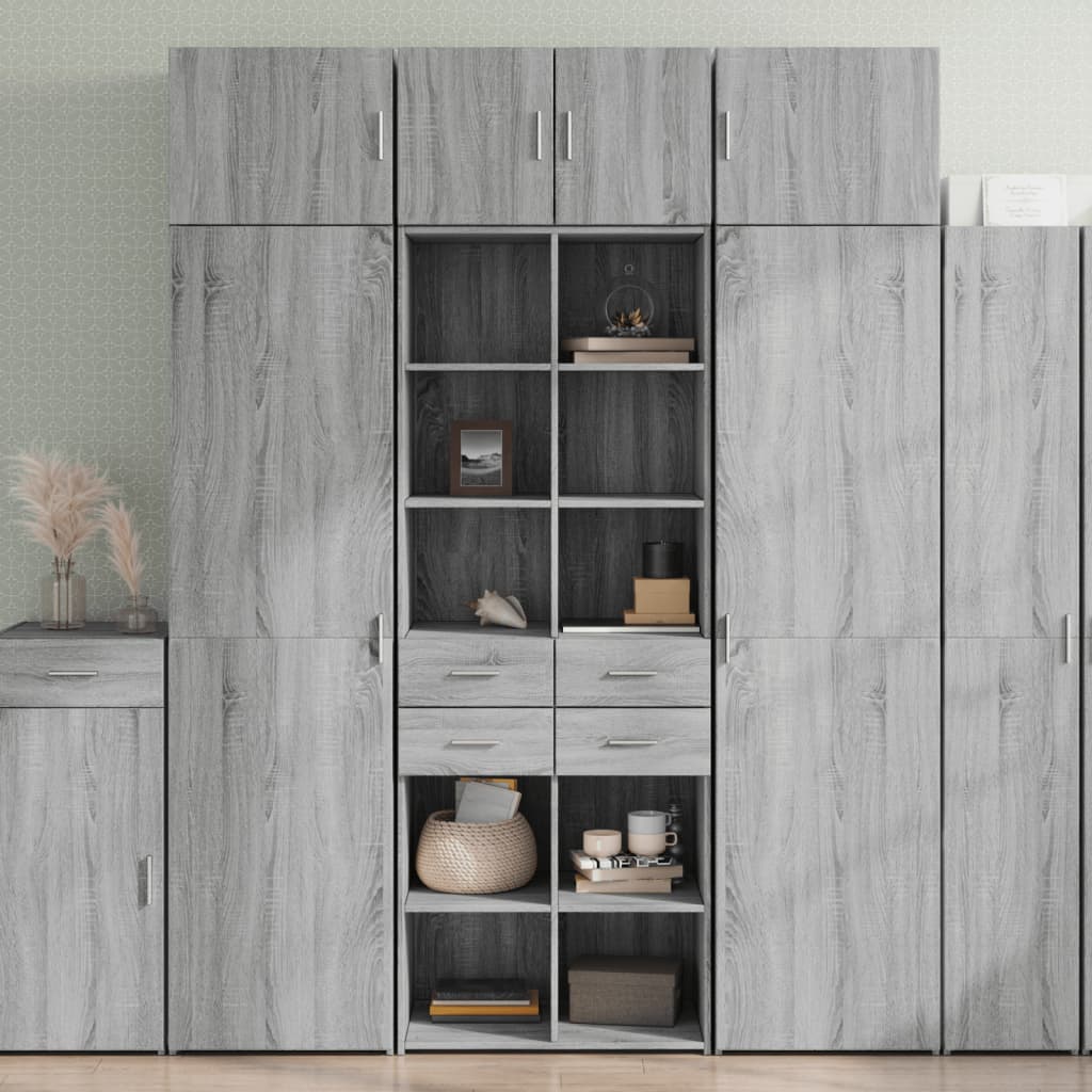 Bookcase With Drawer 30 X 42.4 X 185.2 Cm