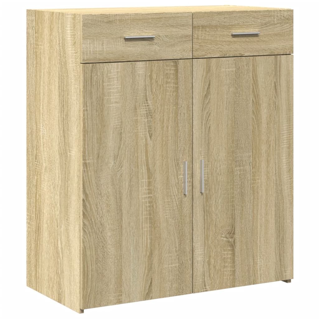Sideboard Sideboard Drawer Sonoma Oak Smoked Oak White Concrete Grey Grey Sonoma