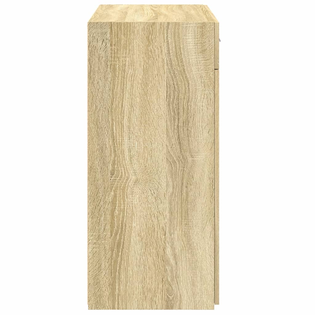 Sideboard Sideboard Drawer Sonoma Oak Smoked Oak White Concrete Grey Grey Sonoma