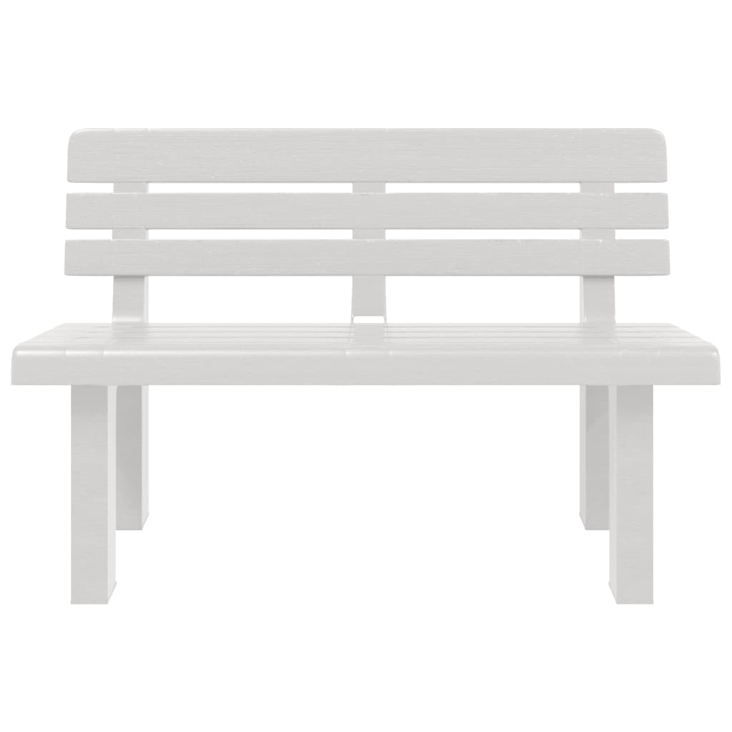 Garden Bench 110X52X71 Cm Polypropylene