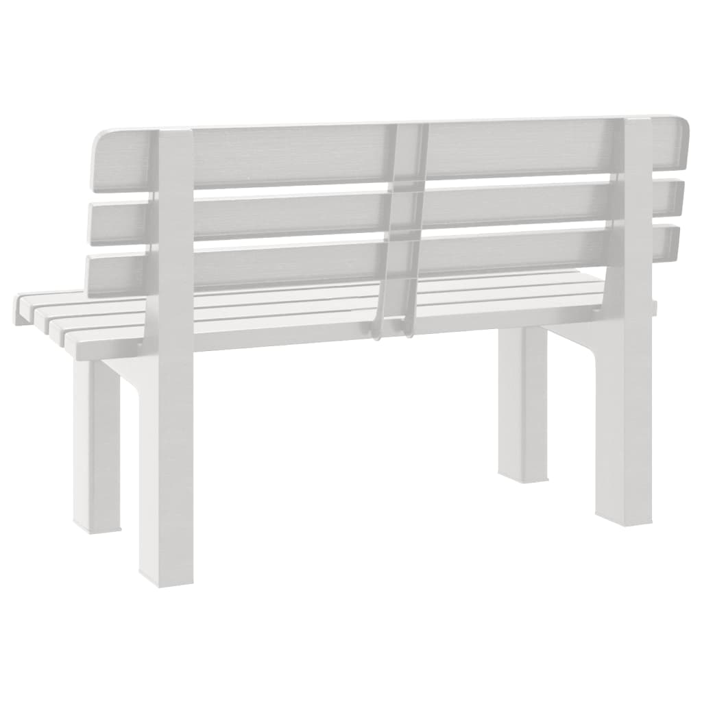 Garden Bench 110X52X71 Cm Polypropylene