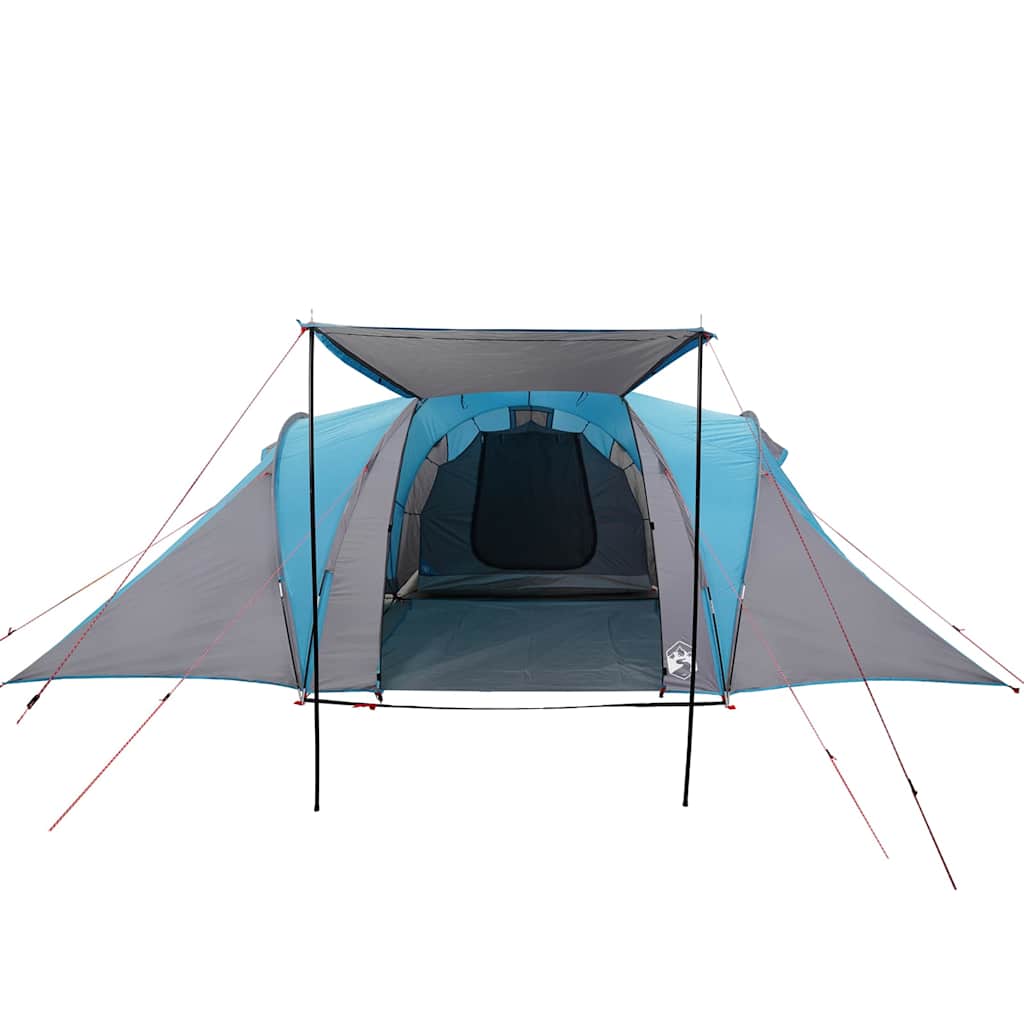 Tents Family Tent Dome 6-Person Waterproof blue grey and orange green Foldable 1