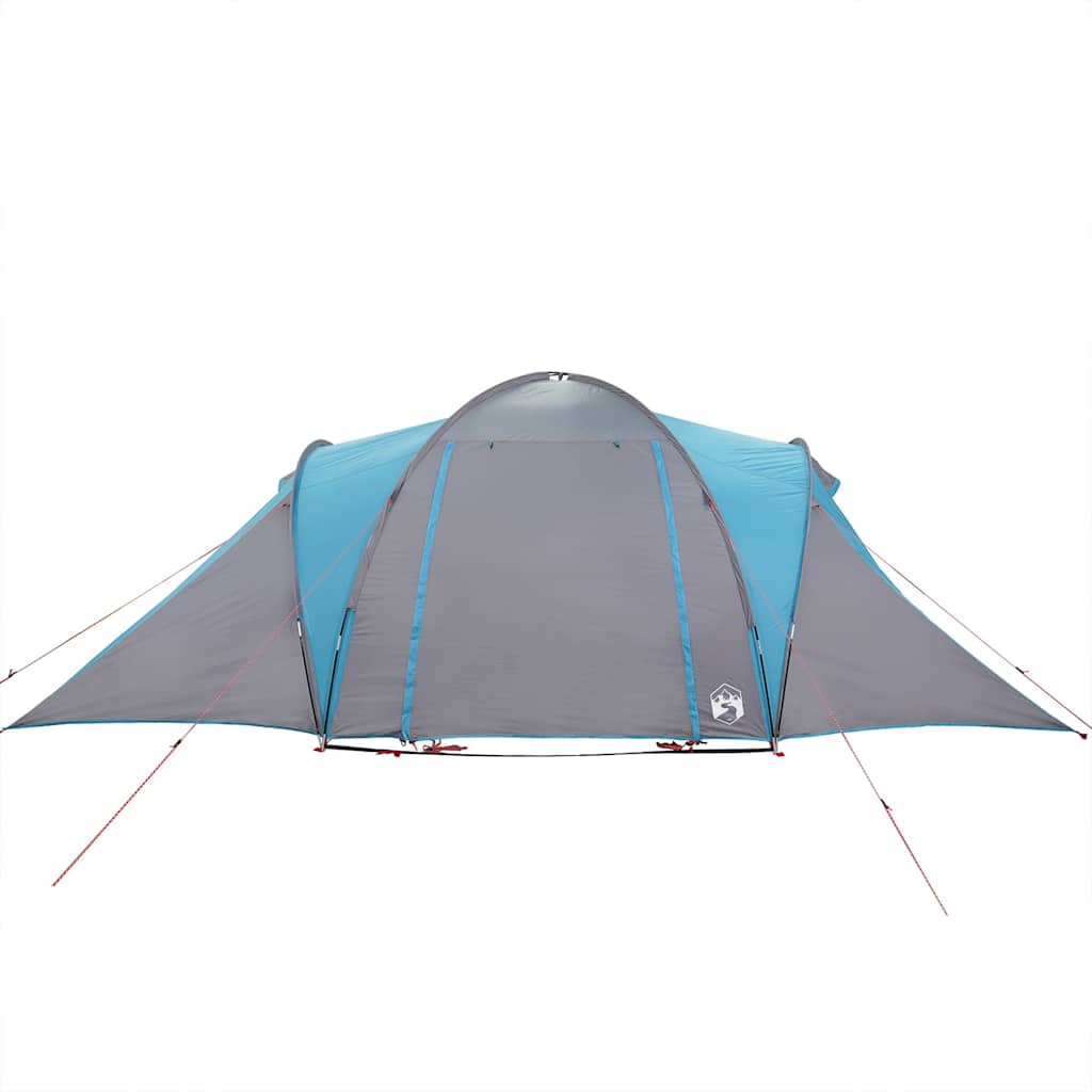 Tents Family Tent Dome 6-Person Waterproof blue grey and orange green Foldable 1