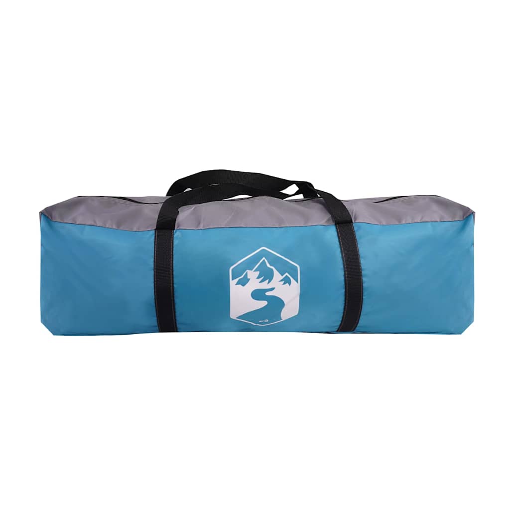 Tents Family Tent Dome 6-Person Waterproof blue grey and orange green Foldable 1