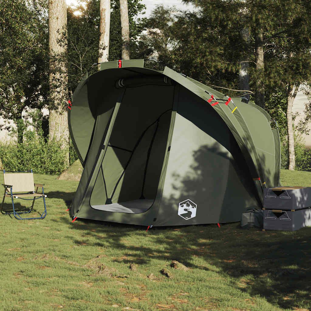 Tents Fishing Tent 4-Person Waterproof camouflage green brown Foldable Portable