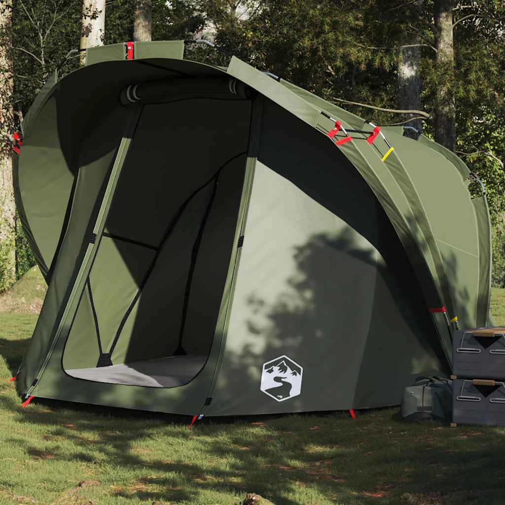 Tents Fishing Tent 4-Person Waterproof camouflage green brown Foldable Portable