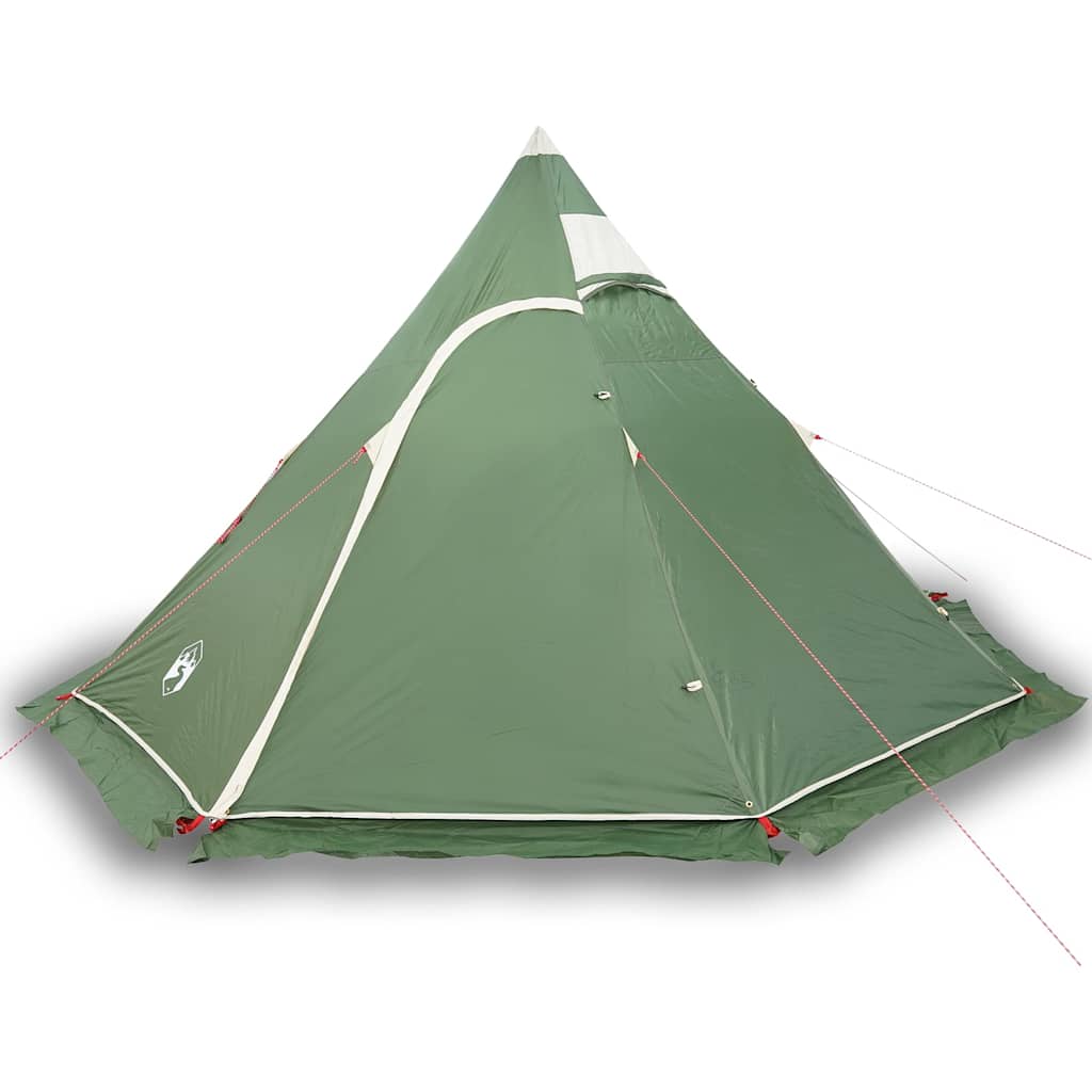 Tents Camping Tent Tipi 5-Person Waterproof grey green blue Foldable Portable 36