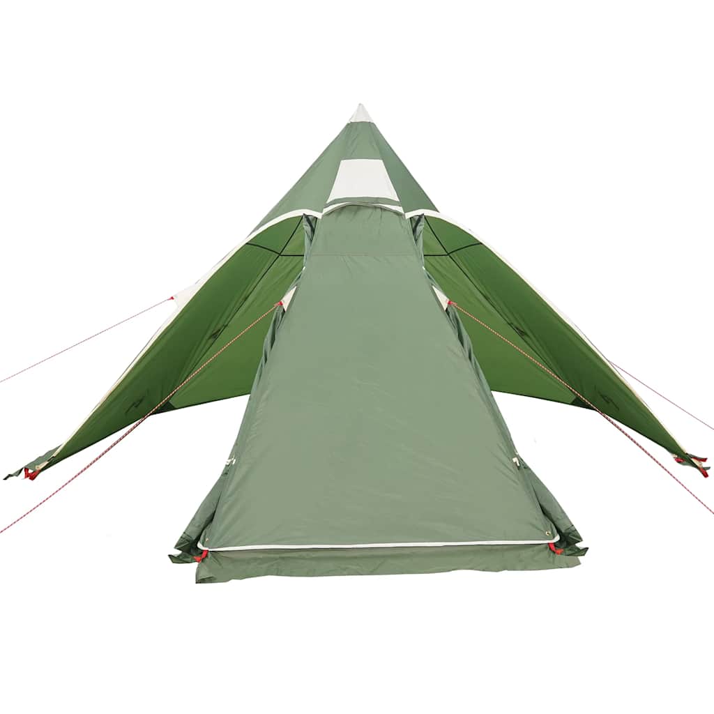 Tents Camping Tent Tipi 5-Person Waterproof grey green blue Foldable Portable 36