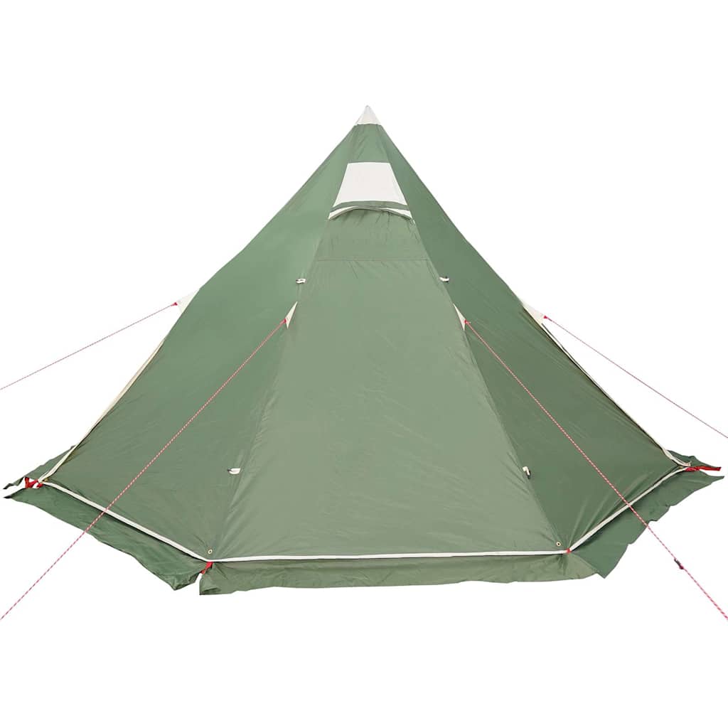 Tents Camping Tent Tipi 5-Person Waterproof grey green blue Foldable Portable 36