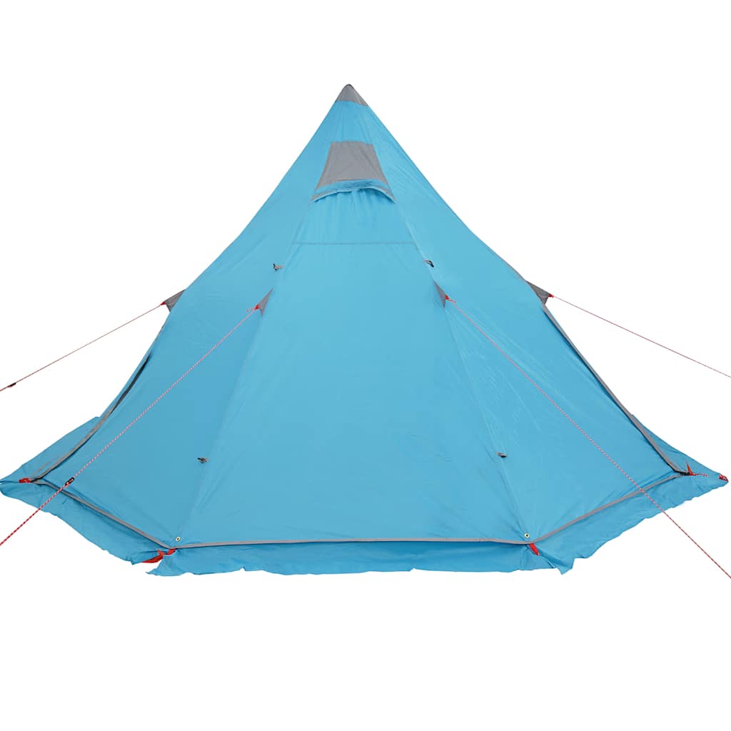 Tents Camping Tent Tipi 5-Person Waterproof grey green blue Foldable Portable 36