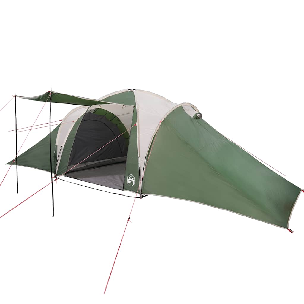 Tents Family Tent Dome 6-Person Waterproof green blue grey and orange Foldable 6