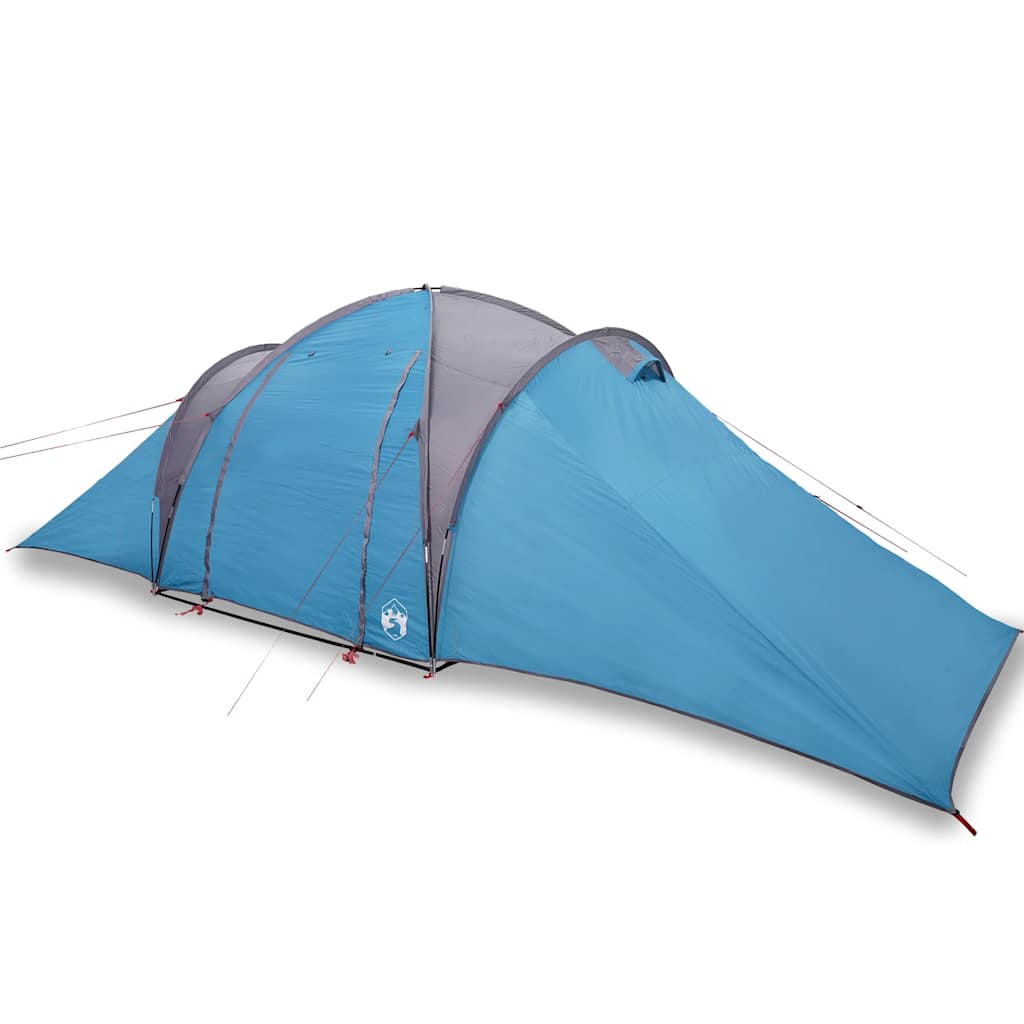 Tents Family Tent Dome 6-Person Waterproof green blue grey and orange Foldable 6
