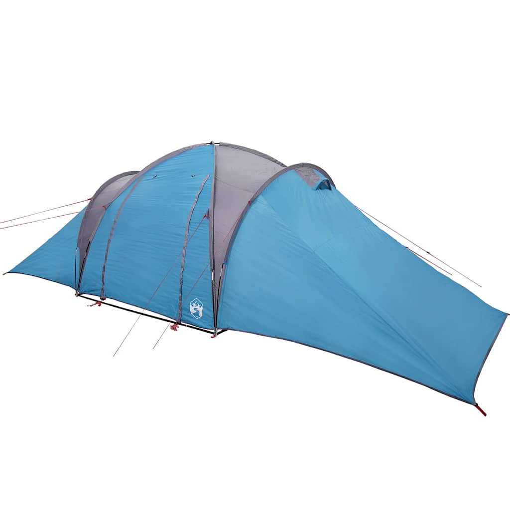 Tents Family Tent Dome 6-Person Waterproof green blue grey and orange Foldable 6