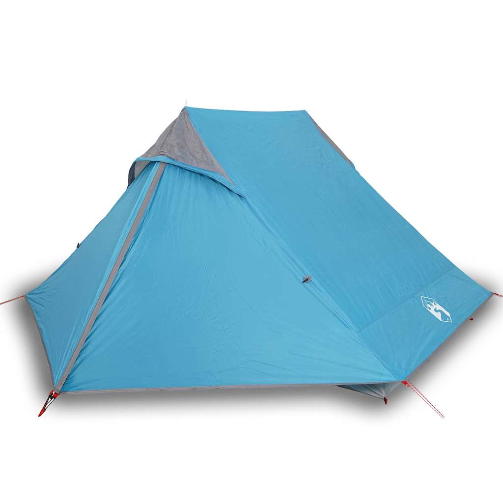 Tents 2 Person Camping Tent Waterproof Lightweight Blue Hiking Festival Shelter