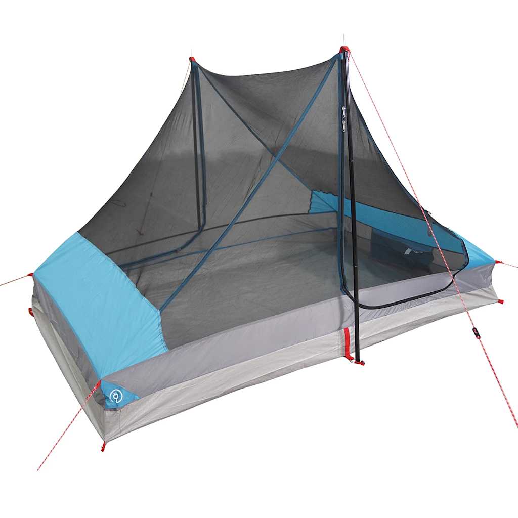 Tents 2 Person Camping Tent Waterproof Lightweight Blue Hiking Festival Shelter