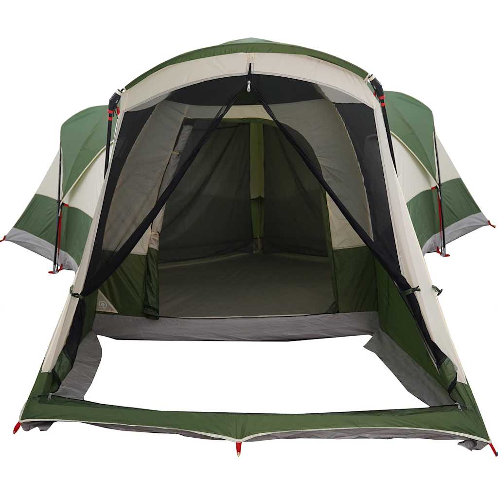 Tents 8 Person Tunnel Camping Tent Waterproof 560x200cm 3 Room Green Porch blue