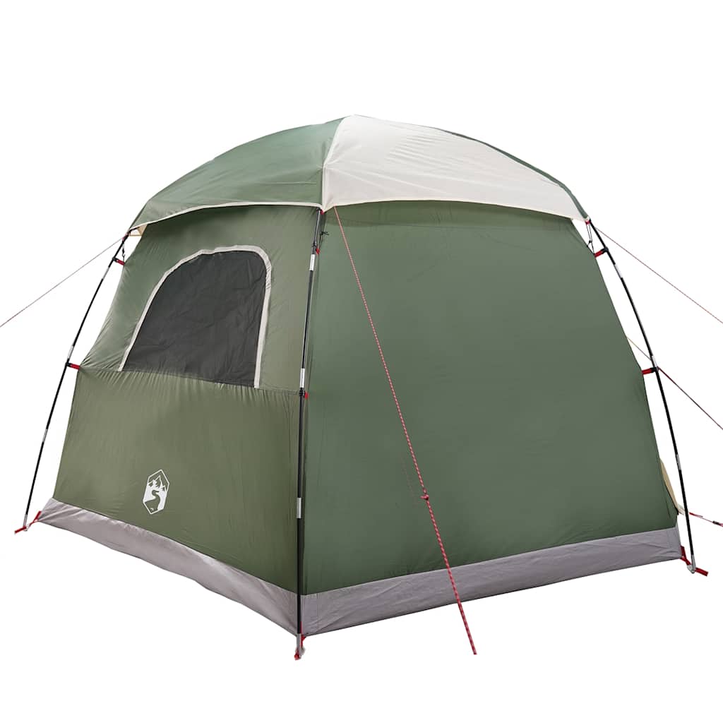 Tents Family Tent Igloo 6-Person Waterproof green grey and orange blue Foldable