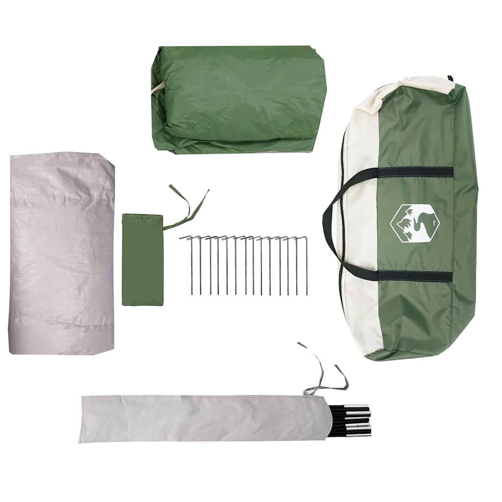Tents Family Tent Igloo 6-Person Waterproof green grey and orange blue Foldable