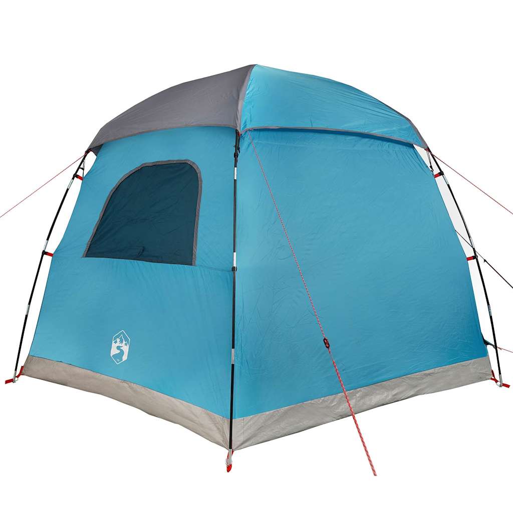 Tents Family Tent Igloo 6-Person Waterproof green grey and orange blue Foldable