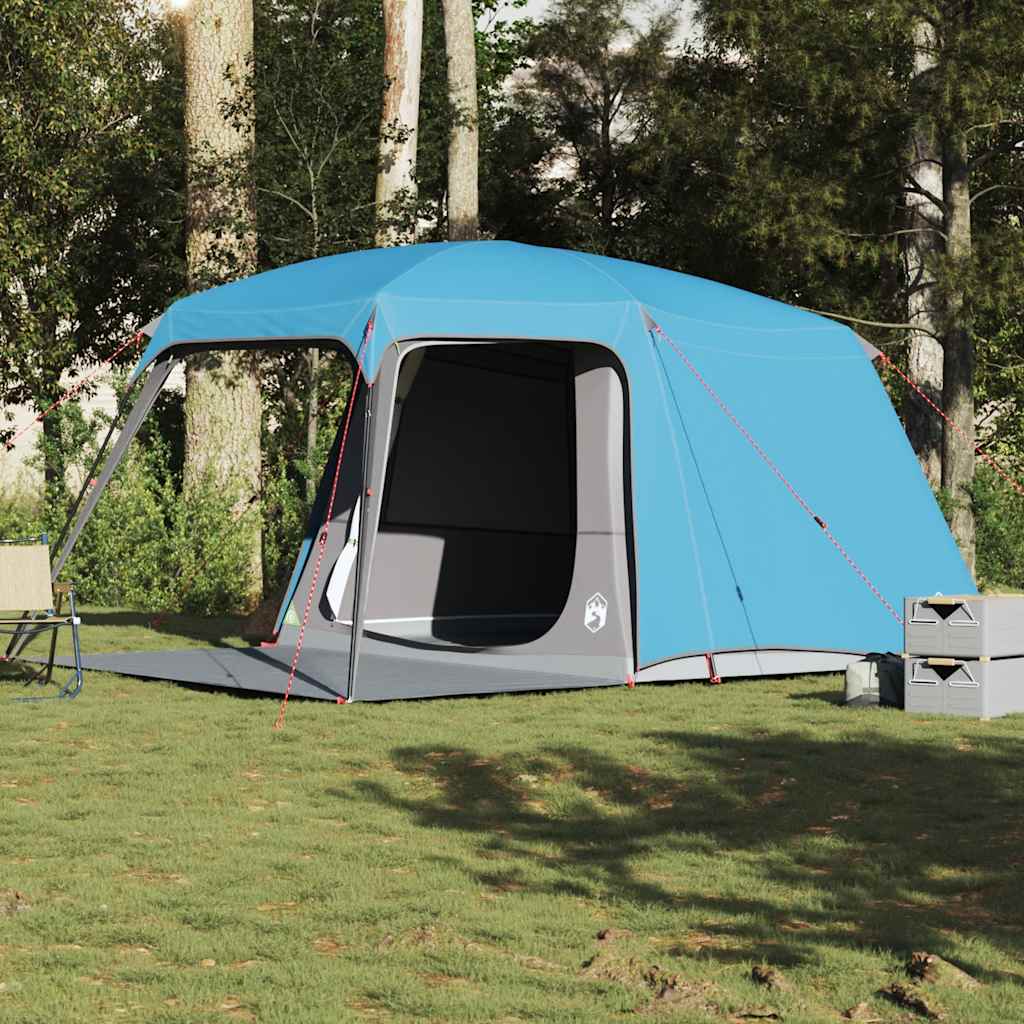 Tents 5 Person Camping Tent Waterproof Dome Family Festival Shelter Blue green 4