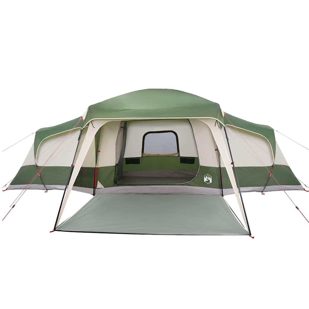 Tents 9 Person Family Dome Tent Waterproof 3 Bedroom Camping Green blue Foldable