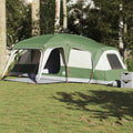 Tents 9 Person Family Dome Tent Waterproof 3 Bedroom Camping Green blue Foldable