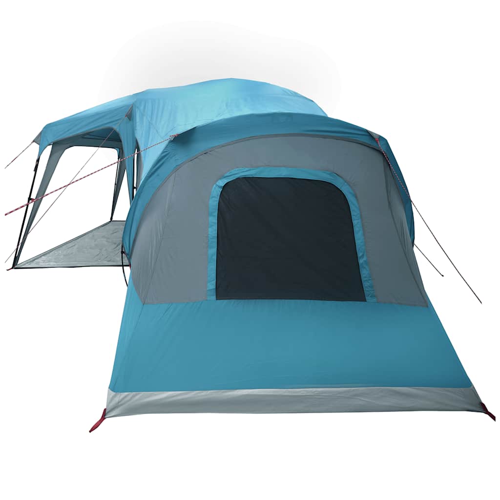 Tents 9 Person Family Dome Tent Waterproof 3 Bedroom Camping Green blue Foldable