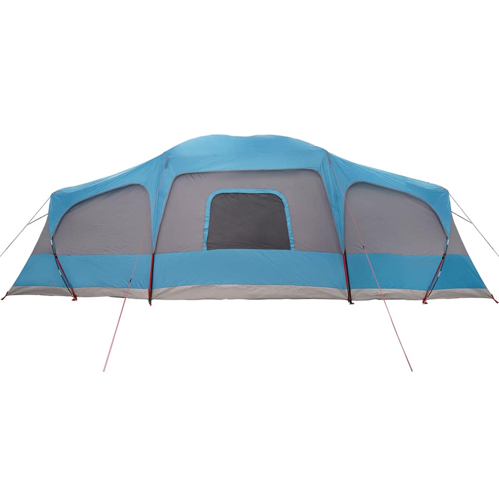 Tents 9 Person Family Dome Tent Waterproof 3 Bedroom Camping Green blue Foldable