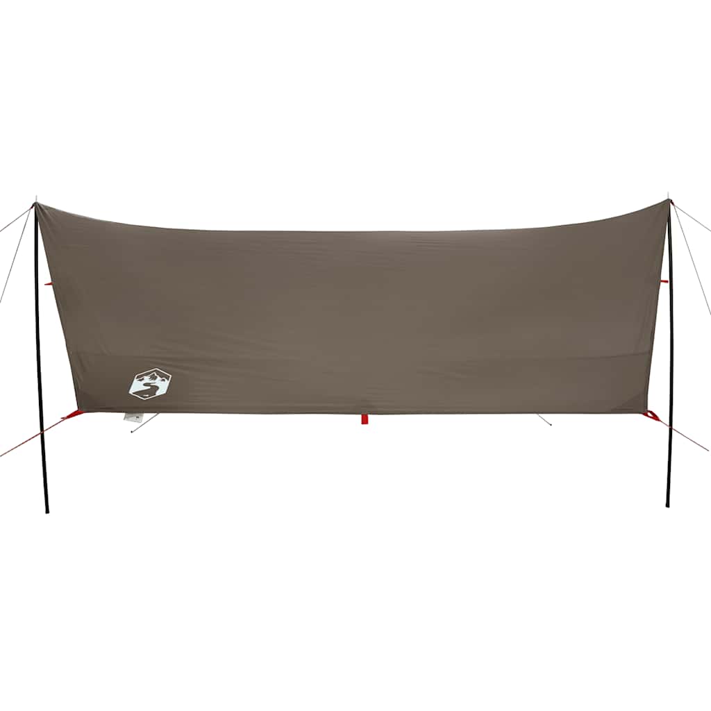 Tents Camping Tarp 430X380X210 Cm Waterproof Blue Green Grey And Orange Brown 43