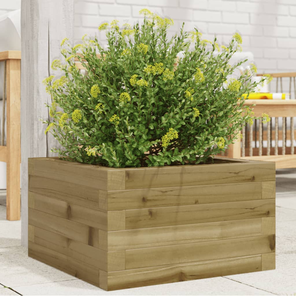 Garden Planter Solid Wood Pine