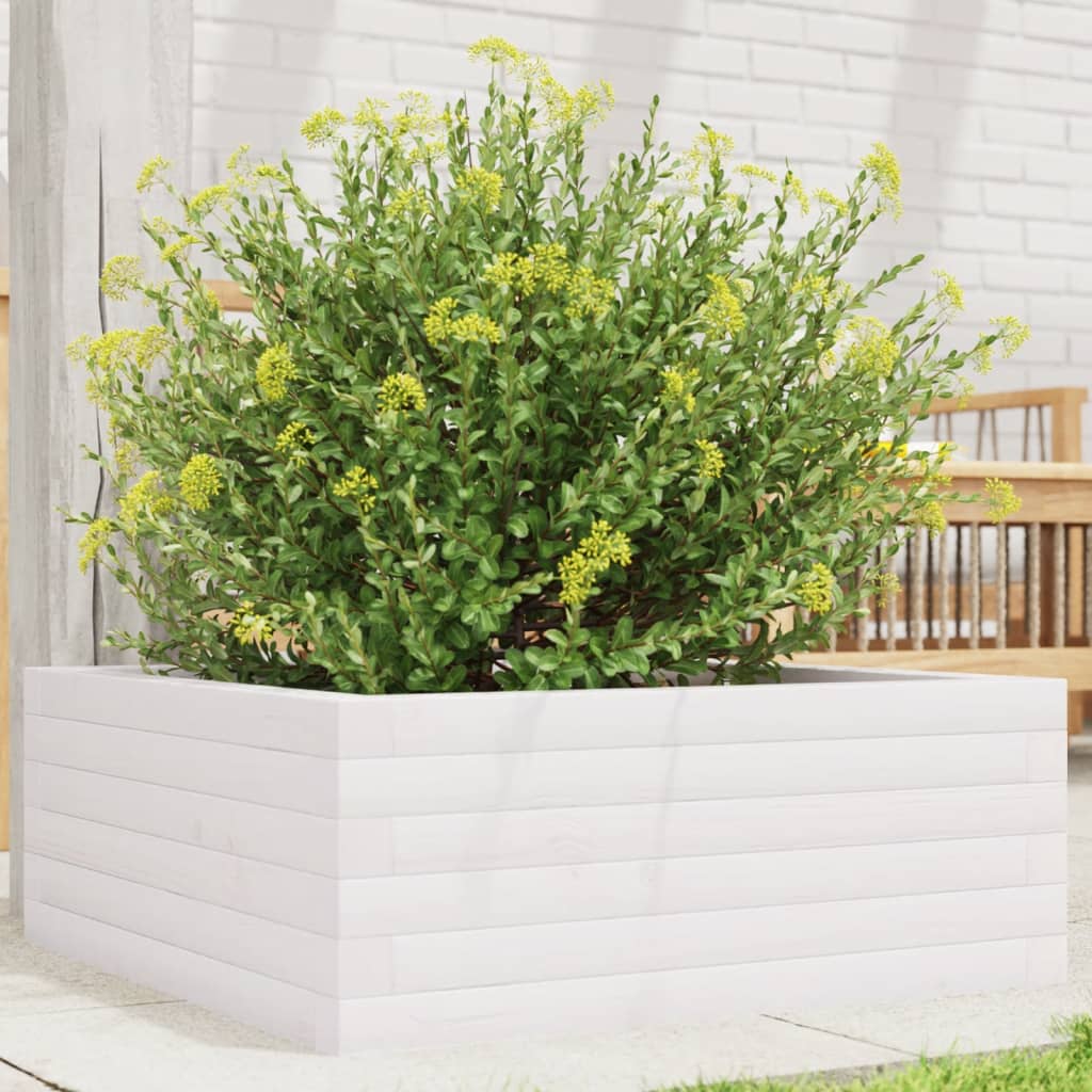 Garden Planter Solid Wood Pine