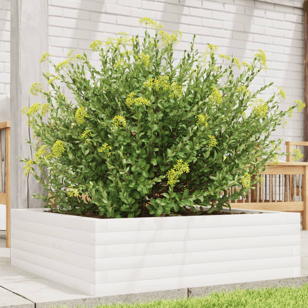 Garden Planter Solid Wood Pine