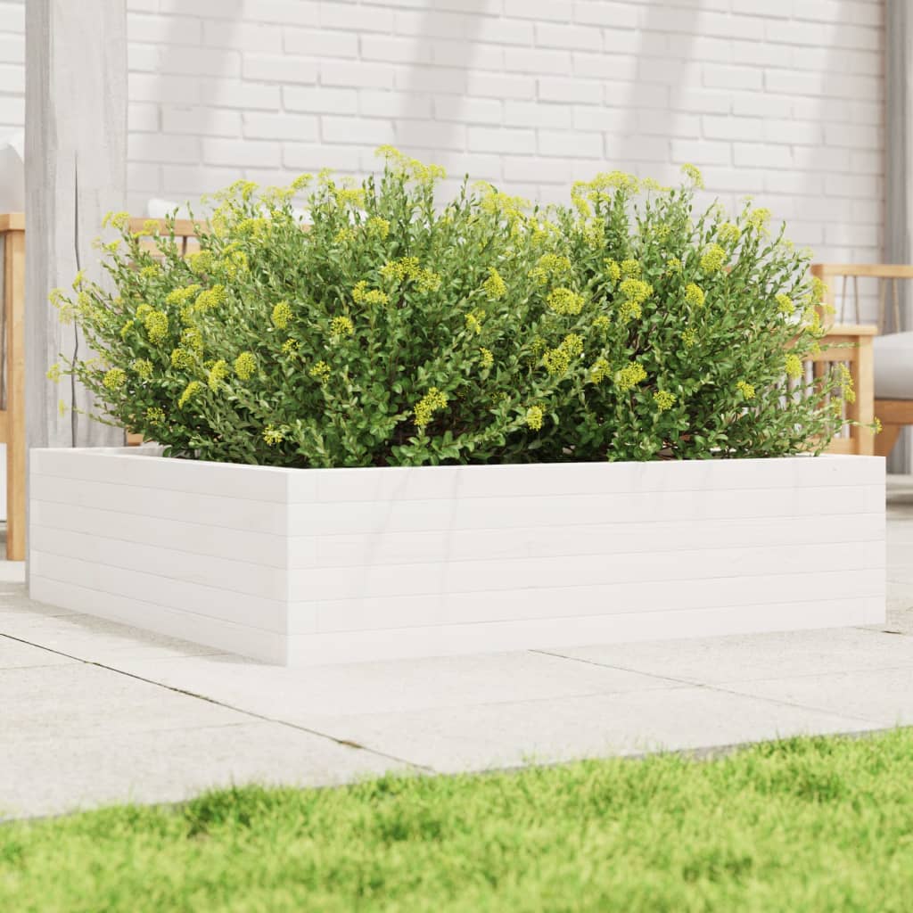 Garden Planter Solid Wood Pine