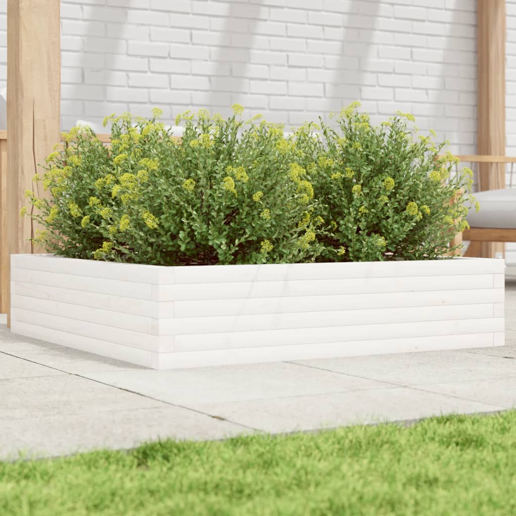 Garden Planter Solid Wood Pine