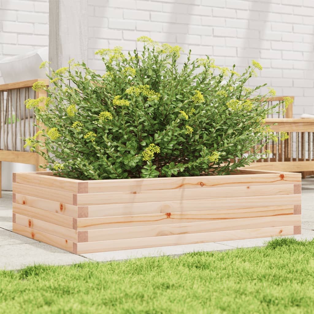 Garden Planter Solid Wood Pine
