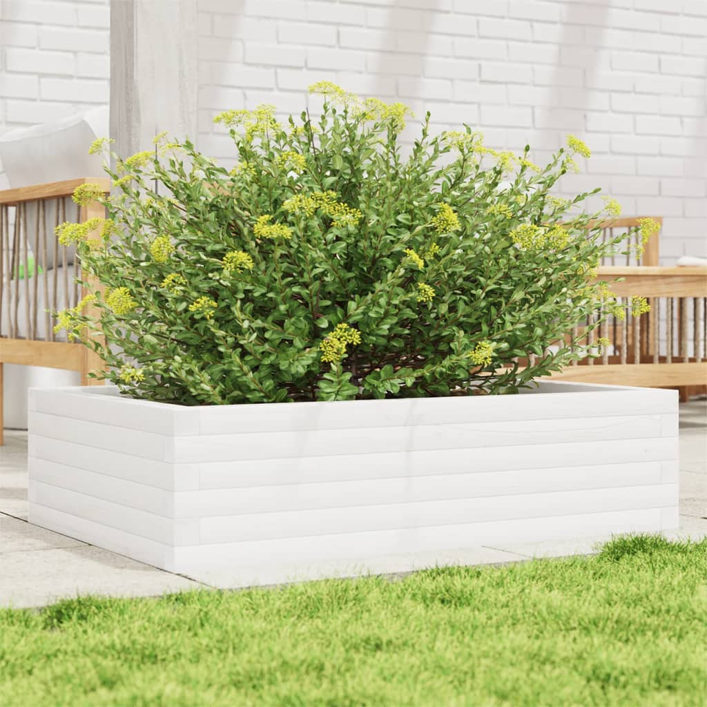 Garden Planter Solid Wood Pine