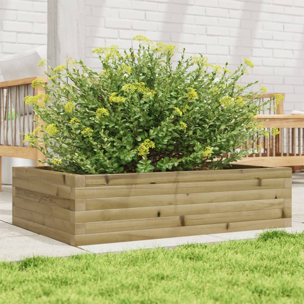 Garden Planter Solid Wood Pine