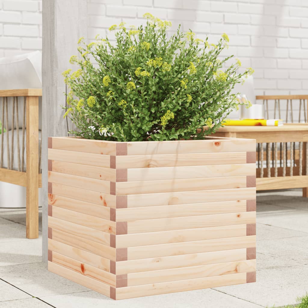 Garden Planter Solid Wood Pine