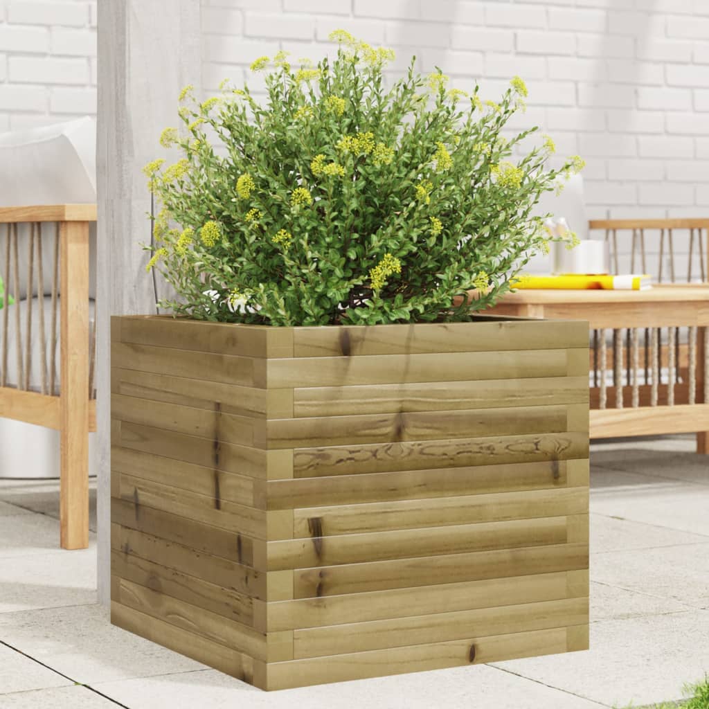 Garden Planter Solid Wood Pine
