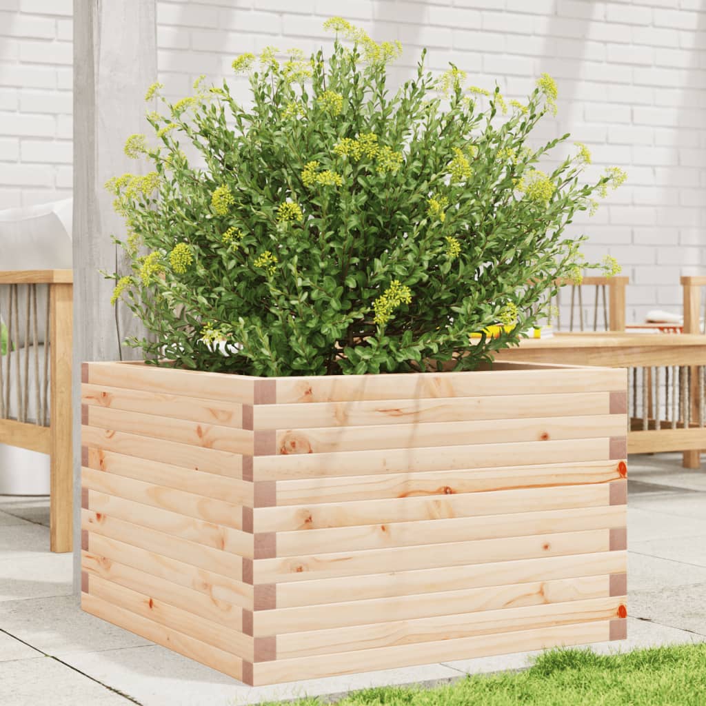 Garden Planter Solid Wood Pine